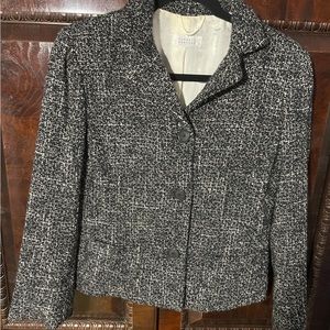 Barneys New York wool tweed jacket